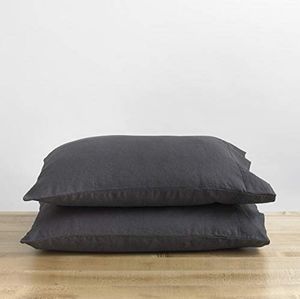 Baloo Pillowcases in Charcoal - Set of 4